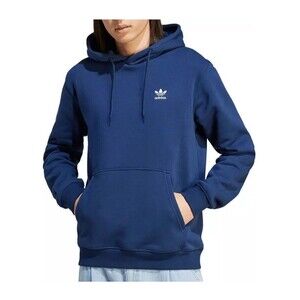 adidas Originals Men's Adicolor Essentials Trefoil Hoodie Sz Small Night Indigo